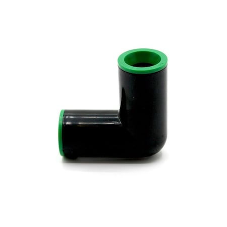 Thrifco Plumbing Compression Elbow, Green 6821217